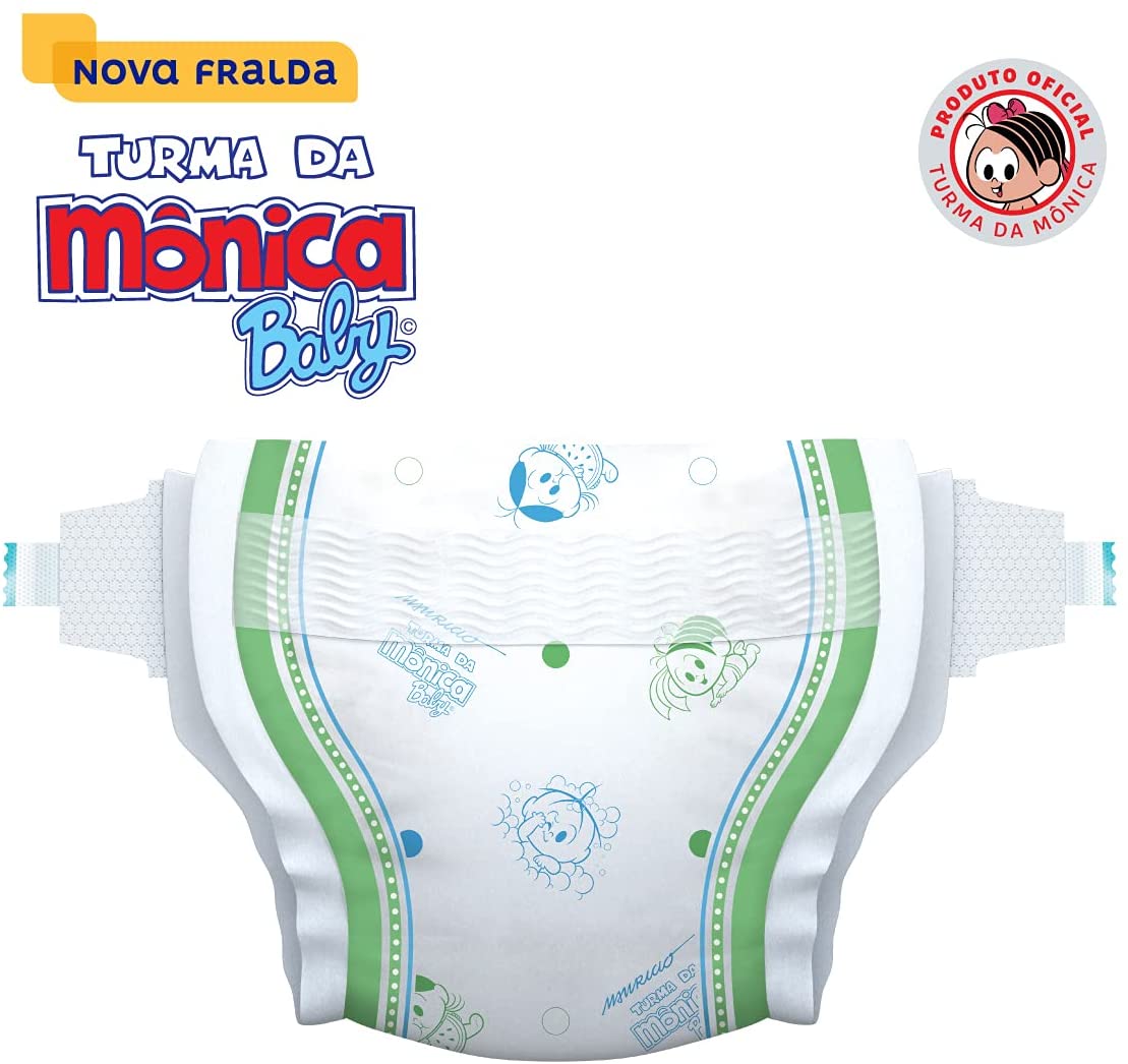 Fralda Turma da Monica Baby Giga Pacotão – Clube de Descontos